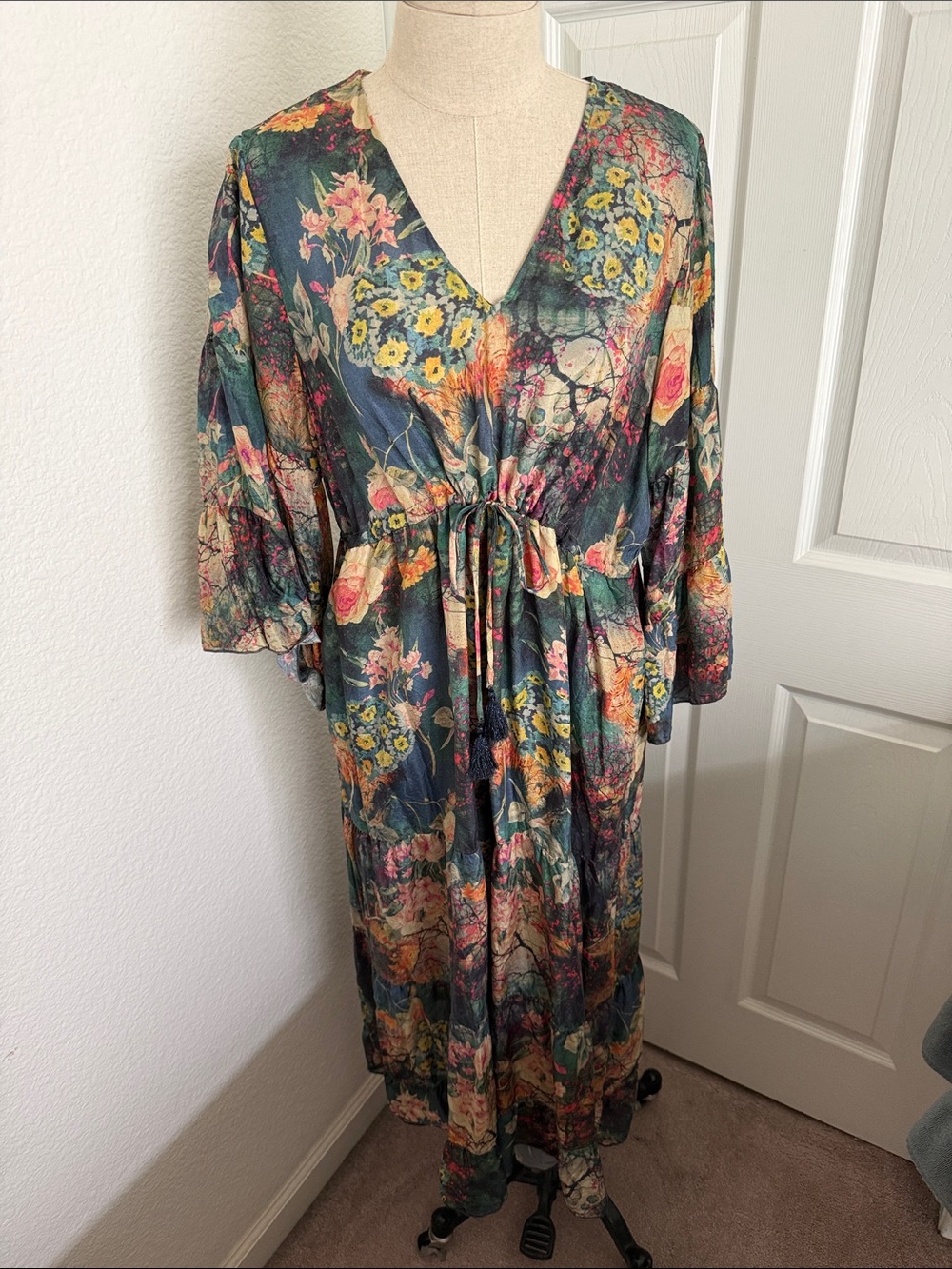 Johnny Was silk dress